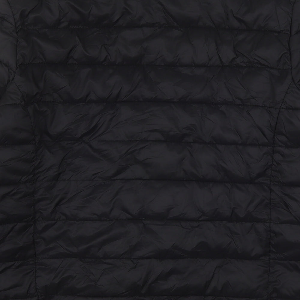 George Mens Black   Puffer Jacket Jacket Size L