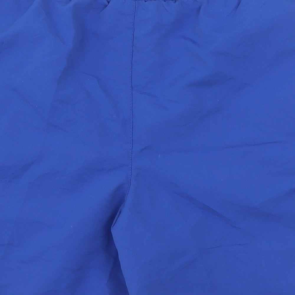 Slazenger Boys Blue  Polyester Bermuda Shorts Size 13 Years  Regular Drawstring - Swim Shorts