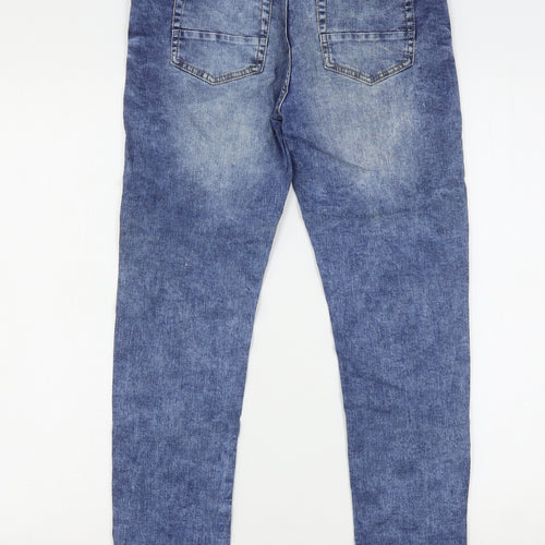 NEXT Boys Blue  Cotton Straight Jeans Size 12 Years  Slim