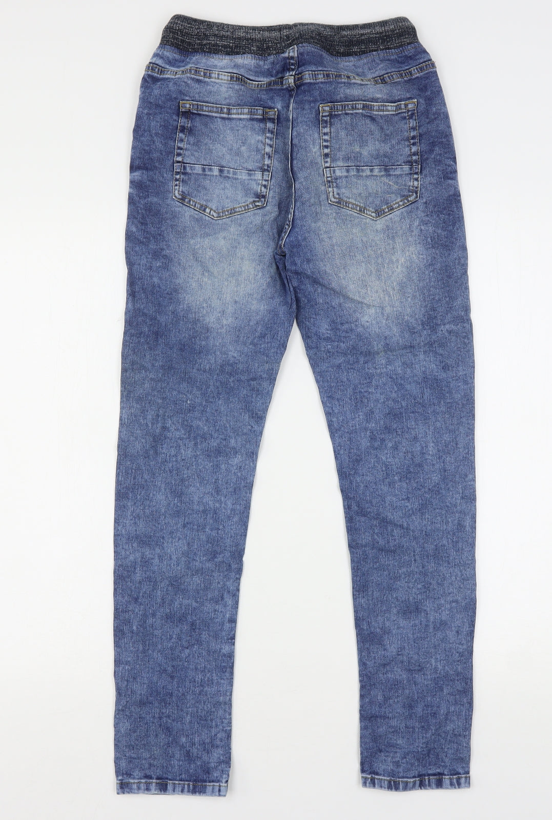 NEXT Boys Blue  Cotton Straight Jeans Size 12 Years  Slim