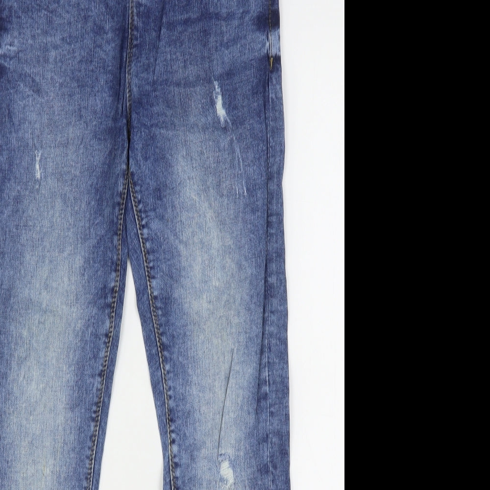 NEXT Boys Blue  Cotton Straight Jeans Size 12 Years  Slim