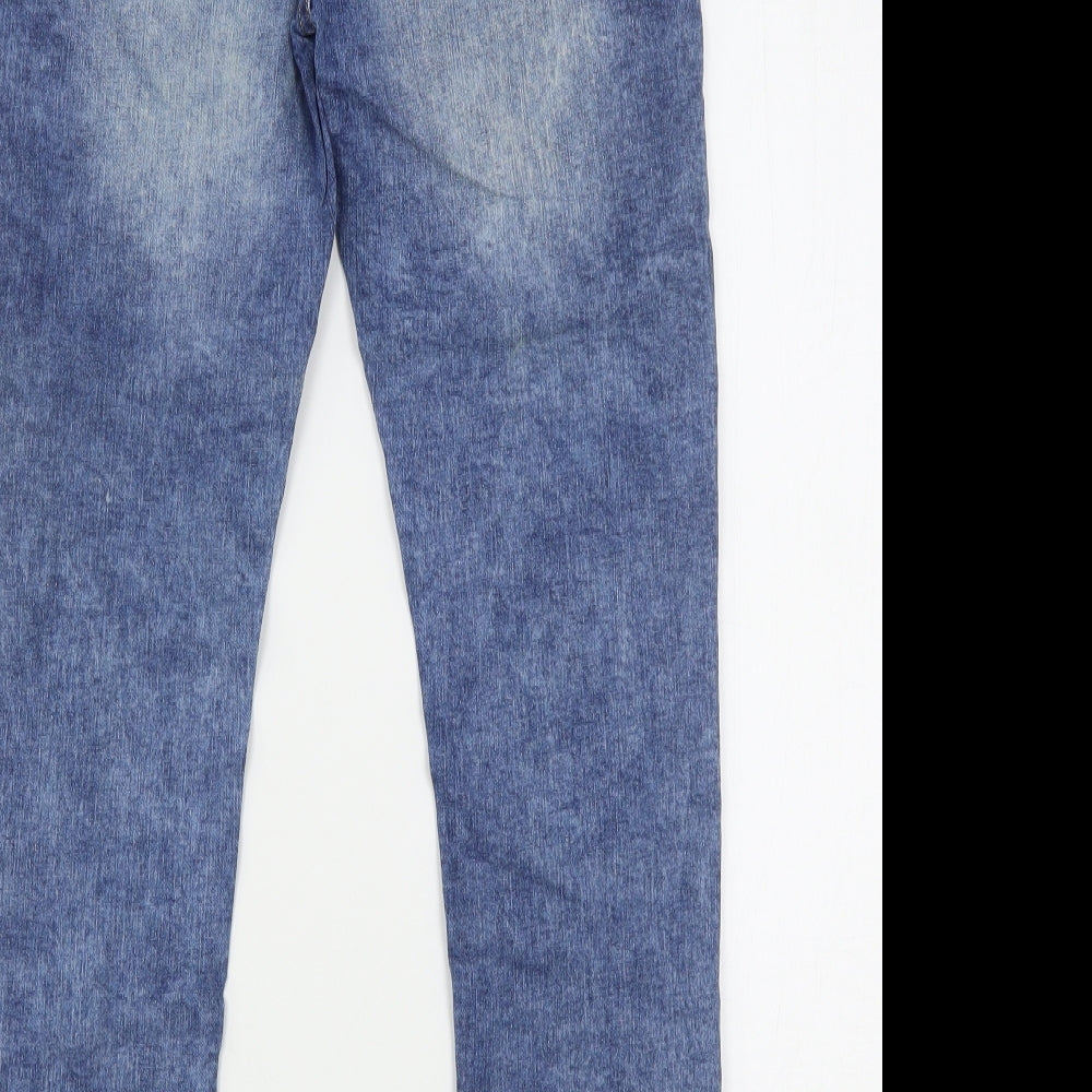 NEXT Boys Blue  Cotton Straight Jeans Size 12 Years  Slim