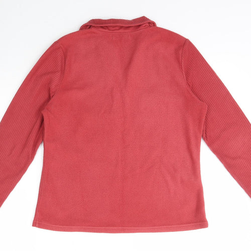 M&Co. Womens Pink  Polyester Pullover Sweatshirt Size M  Pullover