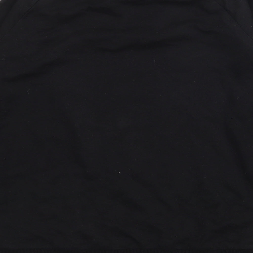 F&F Girls Black  Cotton Pullover Sweatshirt Size 10-11 Years   - Unicorn