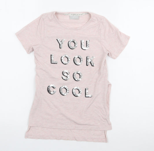 Matalan Girls Pink  Cotton Top Dress Size 6 Years