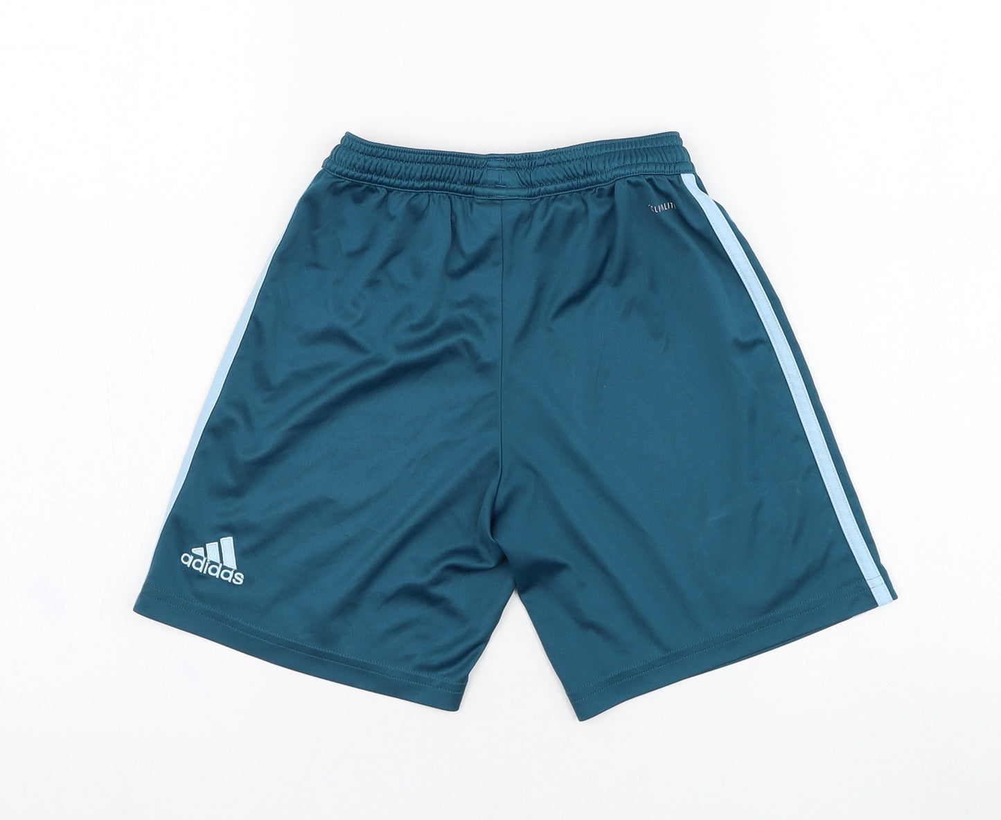 adidas Boys Blue  Polyester Sweat Shorts Size 9-10 Years  Regular  - Northern Ireland Football