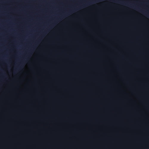 Izabel London Womens Blue Boat Neck  Viscose Pullover Jumper Size 8