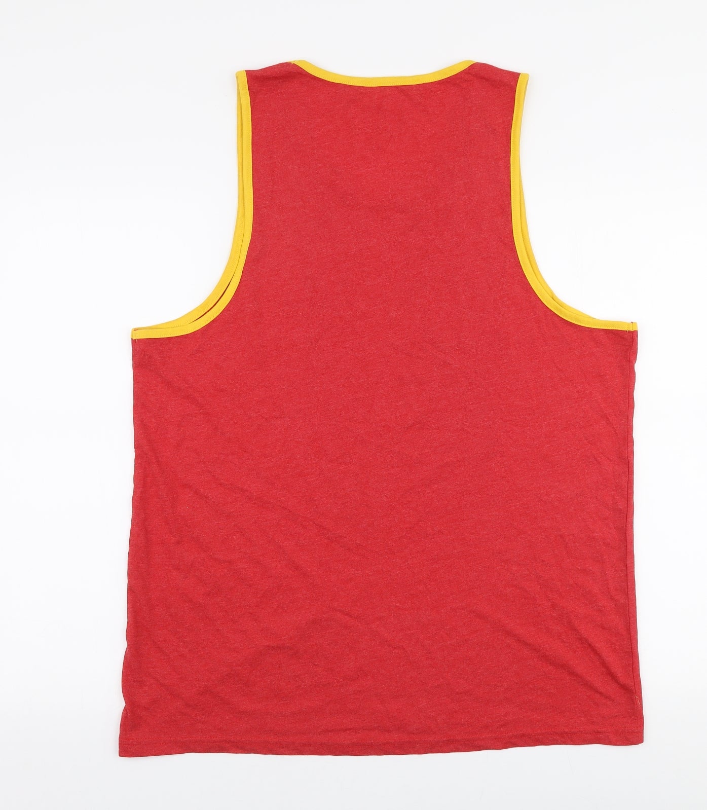 Matalan Mens Red  Cotton  T-Shirt Size XL Round Neck  - Baywatch