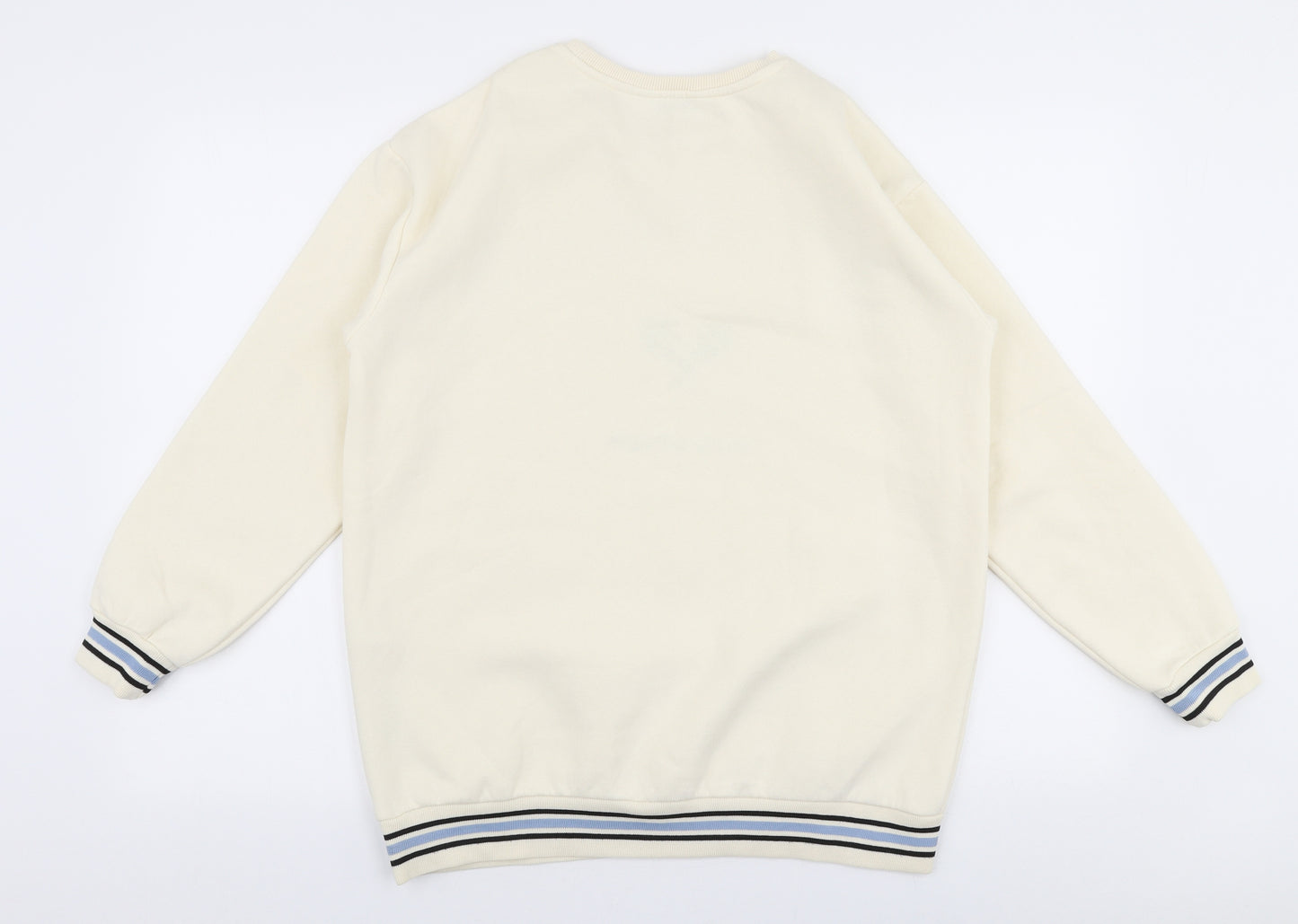 Primark Girls Ivory  Cotton Pullover Sweatshirt Size 13-14 Years  Pullover - Rhode island