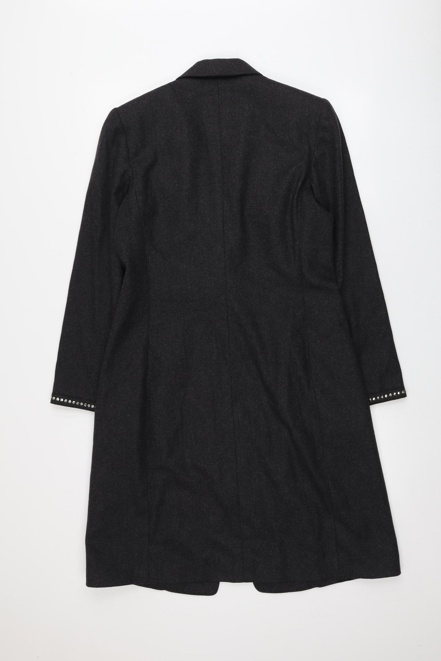 FontanaCouture Womens Grey   Overcoat Coat Size 44