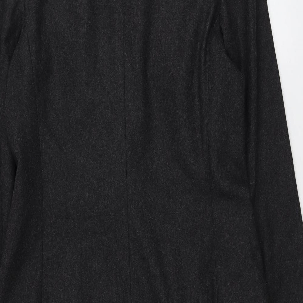 FontanaCouture Womens Grey   Overcoat Coat Size 44