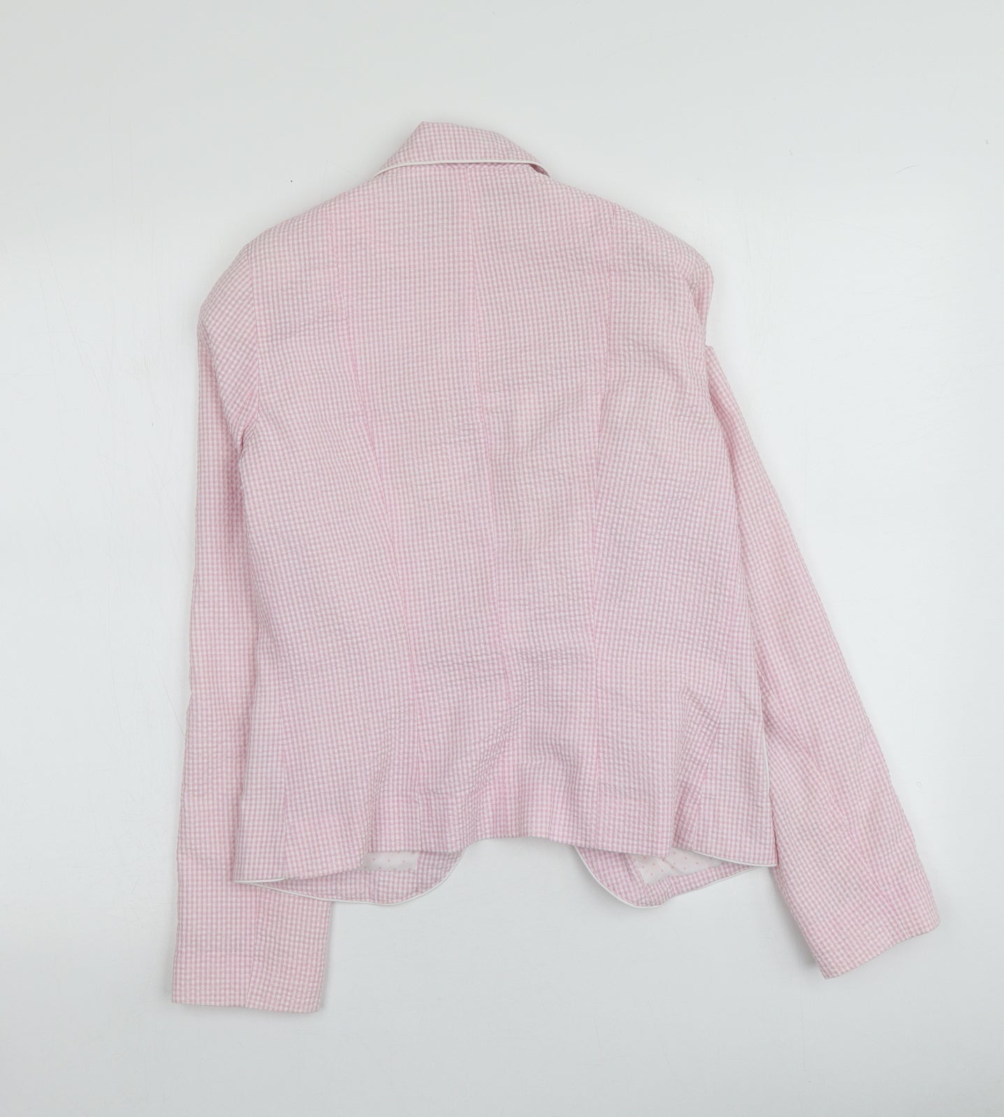 Atmosphere Womens Pink Geometric  Jacket  Size 10
