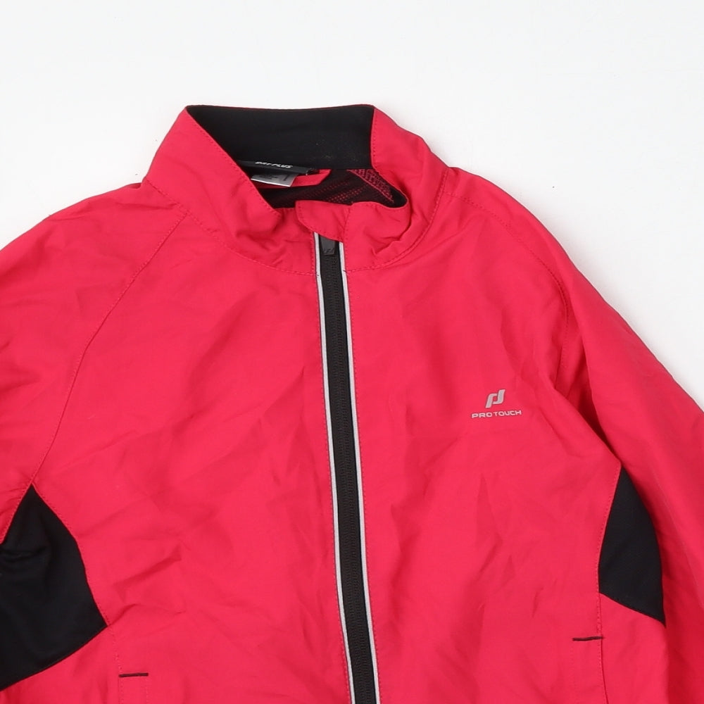 PRO TOUCH Girls Pink   Jacket  Size 8 Years  Zip