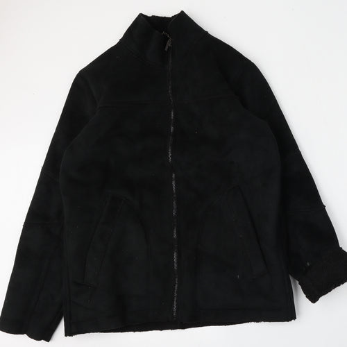 Soul Brother Mens Black   Jacket  Size M  Zip