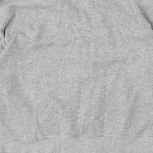 Topshop Mens Grey  Cotton Pullover Sweatshirt Size S