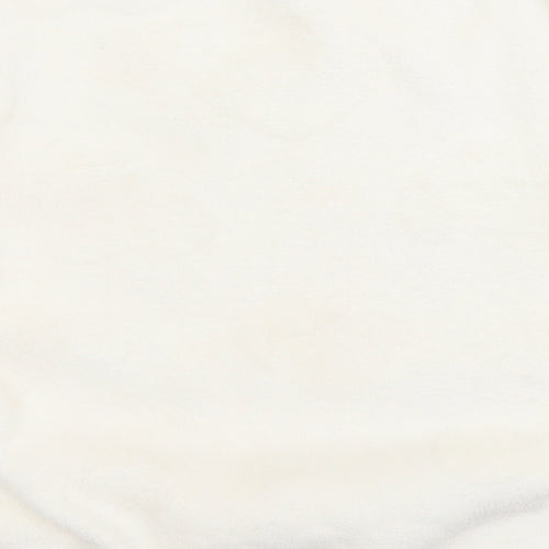 Angel  Girls White Geometric Polyester Top Pyjama Top Size 4-5 Years   - Love Heart