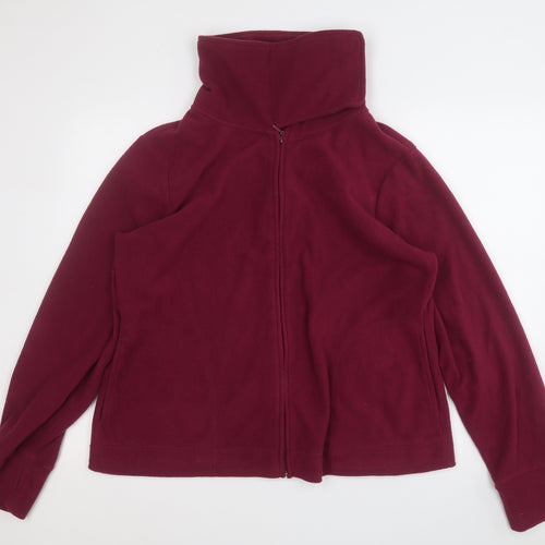 Yessica Womens Purple   Jacket  Size XL