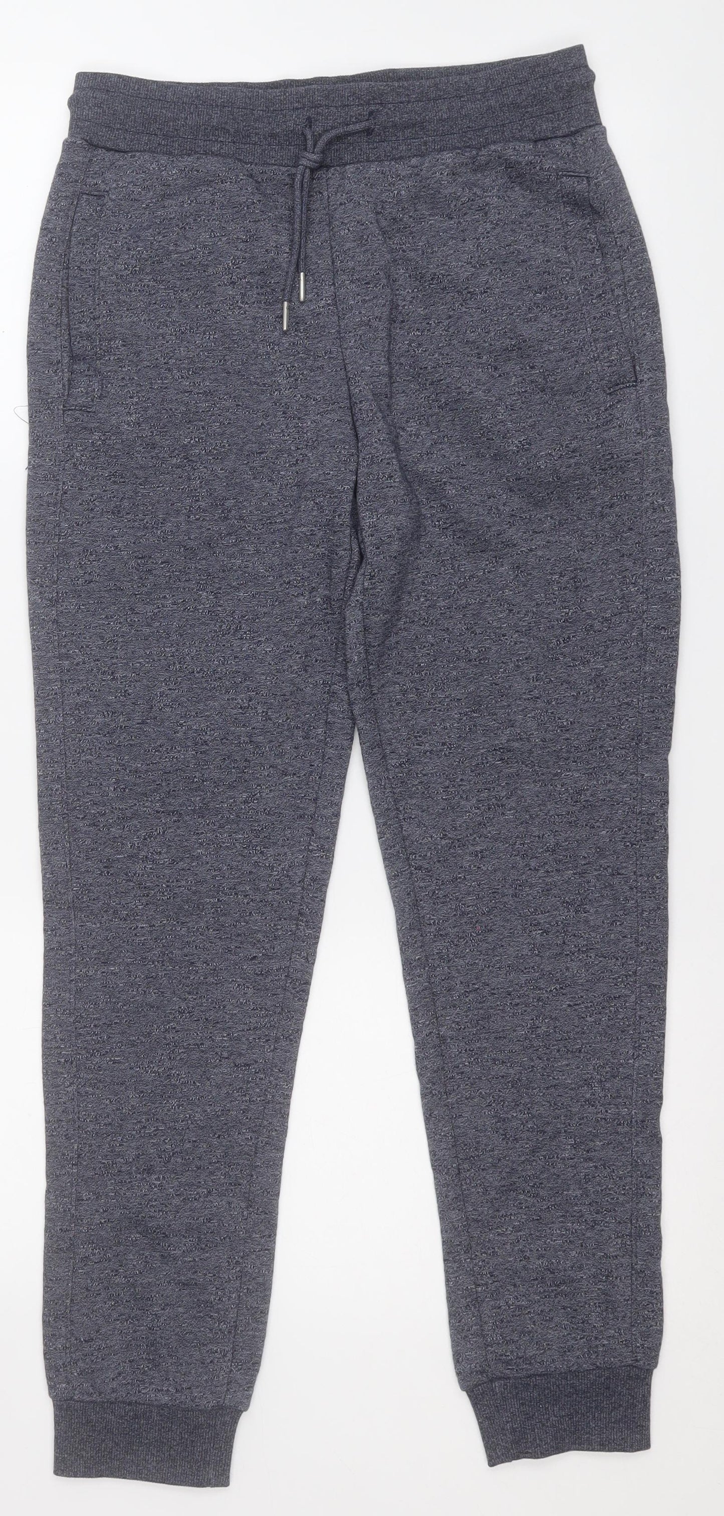 Dunnes Mens Grey  Cotton Jogger Trousers Size XS L28 in Regular