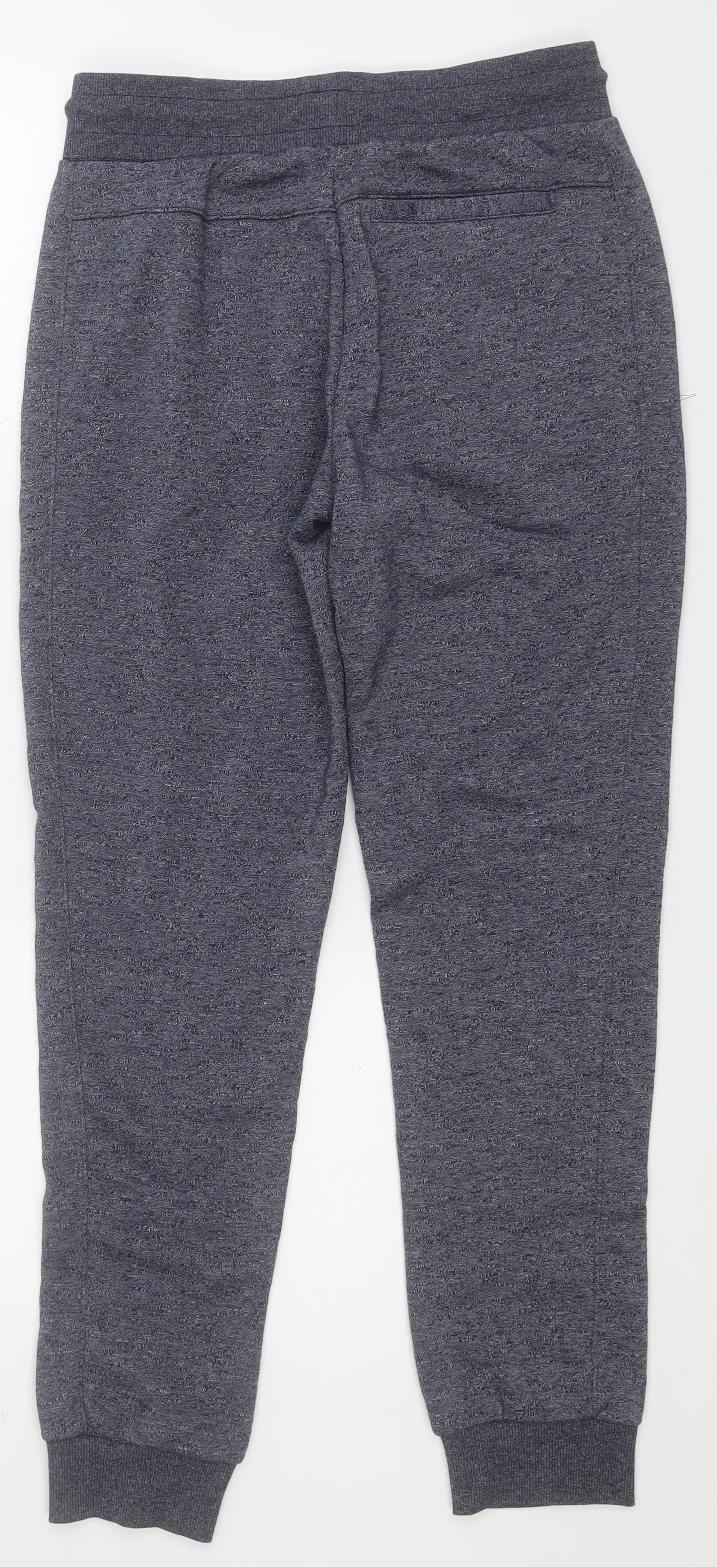Dunnes Mens Grey  Cotton Jogger Trousers Size XS L28 in Regular