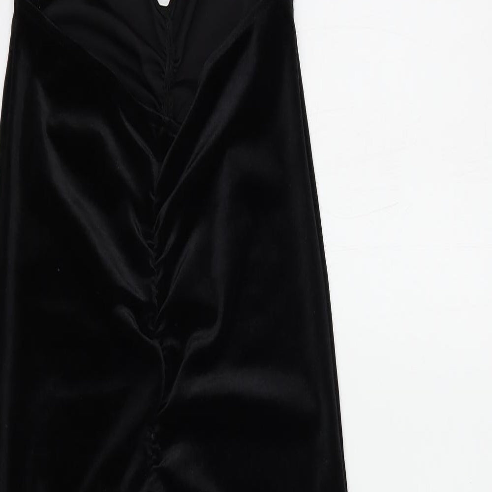Urban Outfitters Womens Black  Polyester Jumpsuit One-Piece Size XS L29 in Pullover