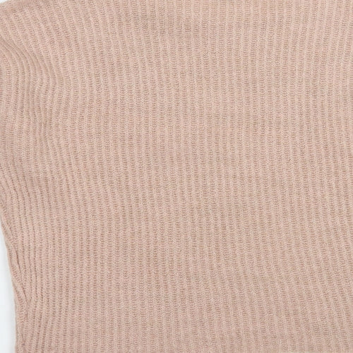Atmosphere Womens Pink Crew Neck  Acrylic Pullover Jumper Size 12
