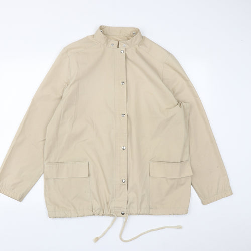 St Micheal Womens Beige   Jacket  Size 18  Zip