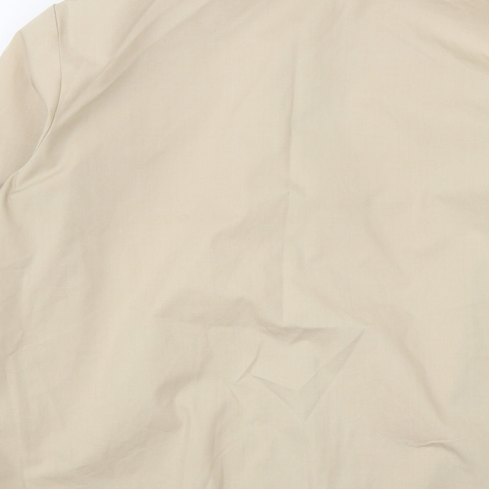 St Micheal Womens Beige   Jacket  Size 18  Zip