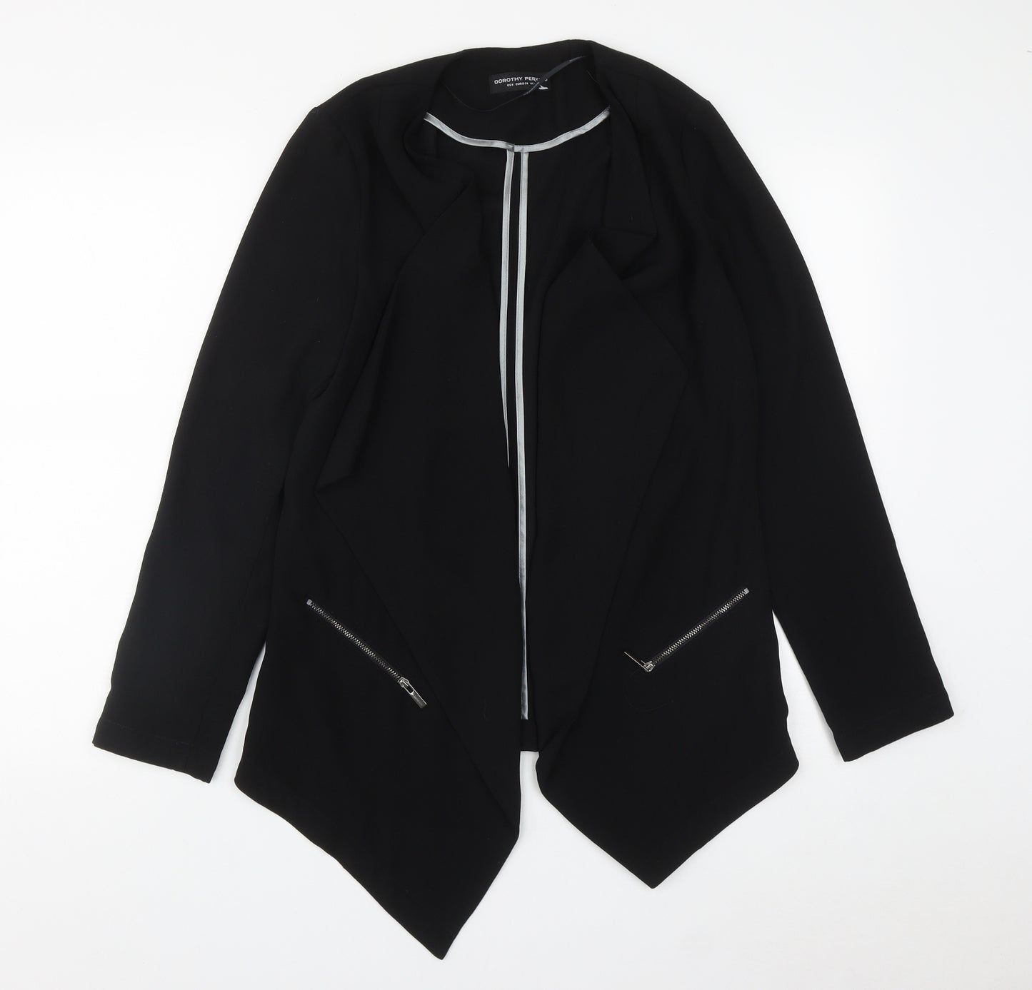 Dorothy Perkins Womens Black   Jacket  Size 10