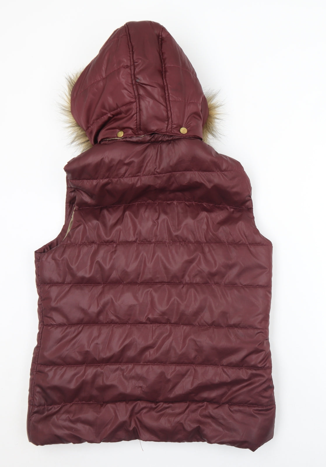 Preworn Womens Purple   Gilet Jacket Size 14  Zip