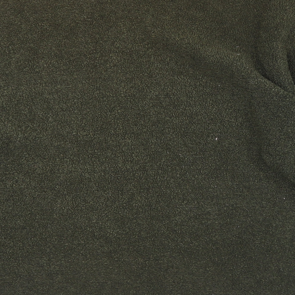 Armando Mens Green V-Neck  Polyester Pullover Jumper Size XL