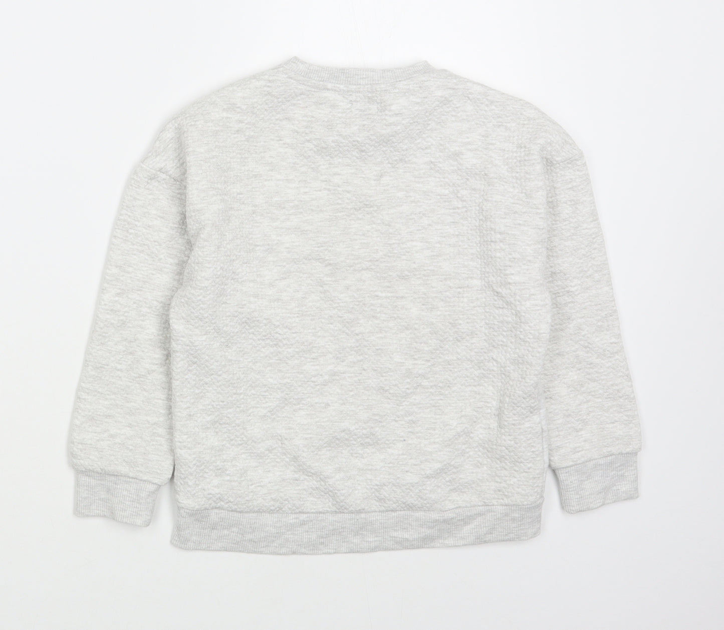 Primark Boys Gold  Cotton Pullover Sweatshirt Size 5-6 Years  Pullover