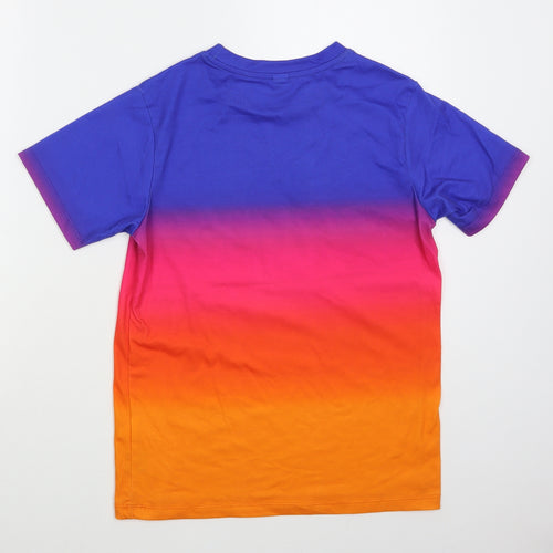 Hype Boys Multicoloured  Polyester Basic T-Shirt Size 13 Years Round Neck Pullover