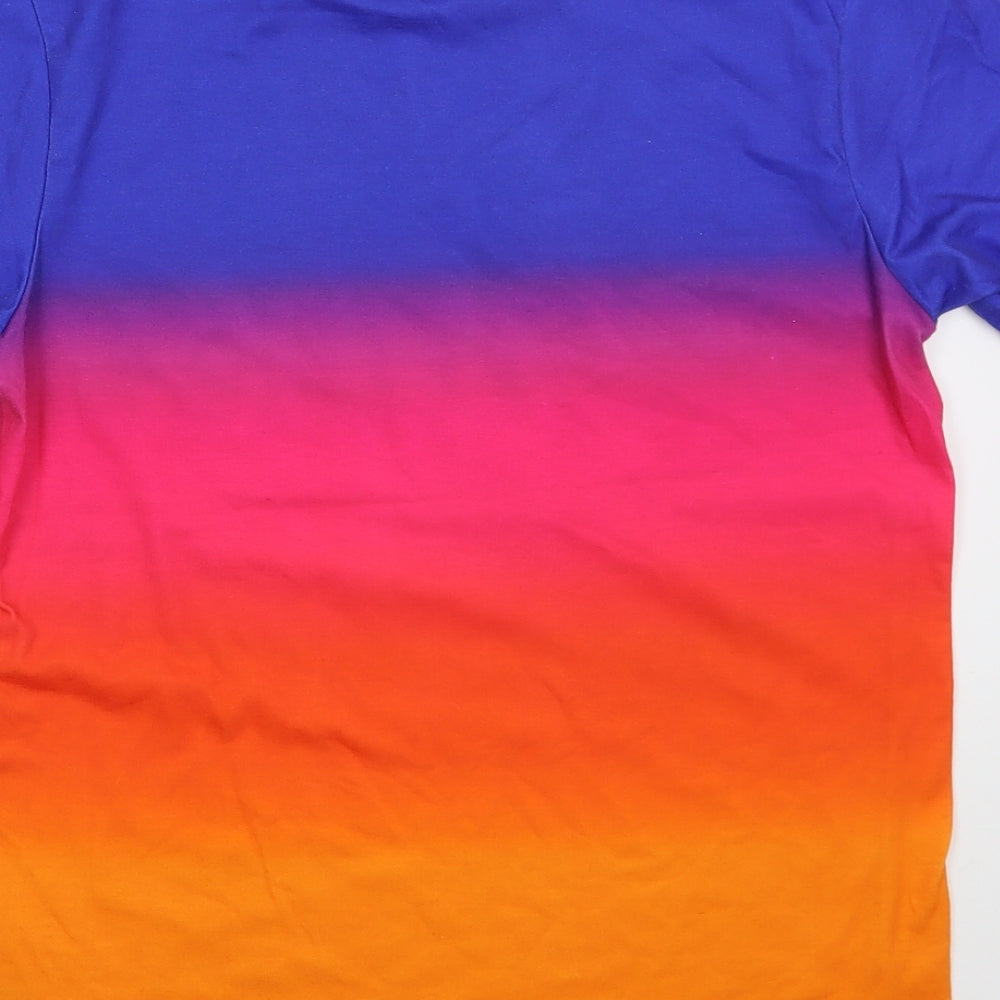 Hype Boys Multicoloured  Polyester Basic T-Shirt Size 13 Years Round Neck Pullover
