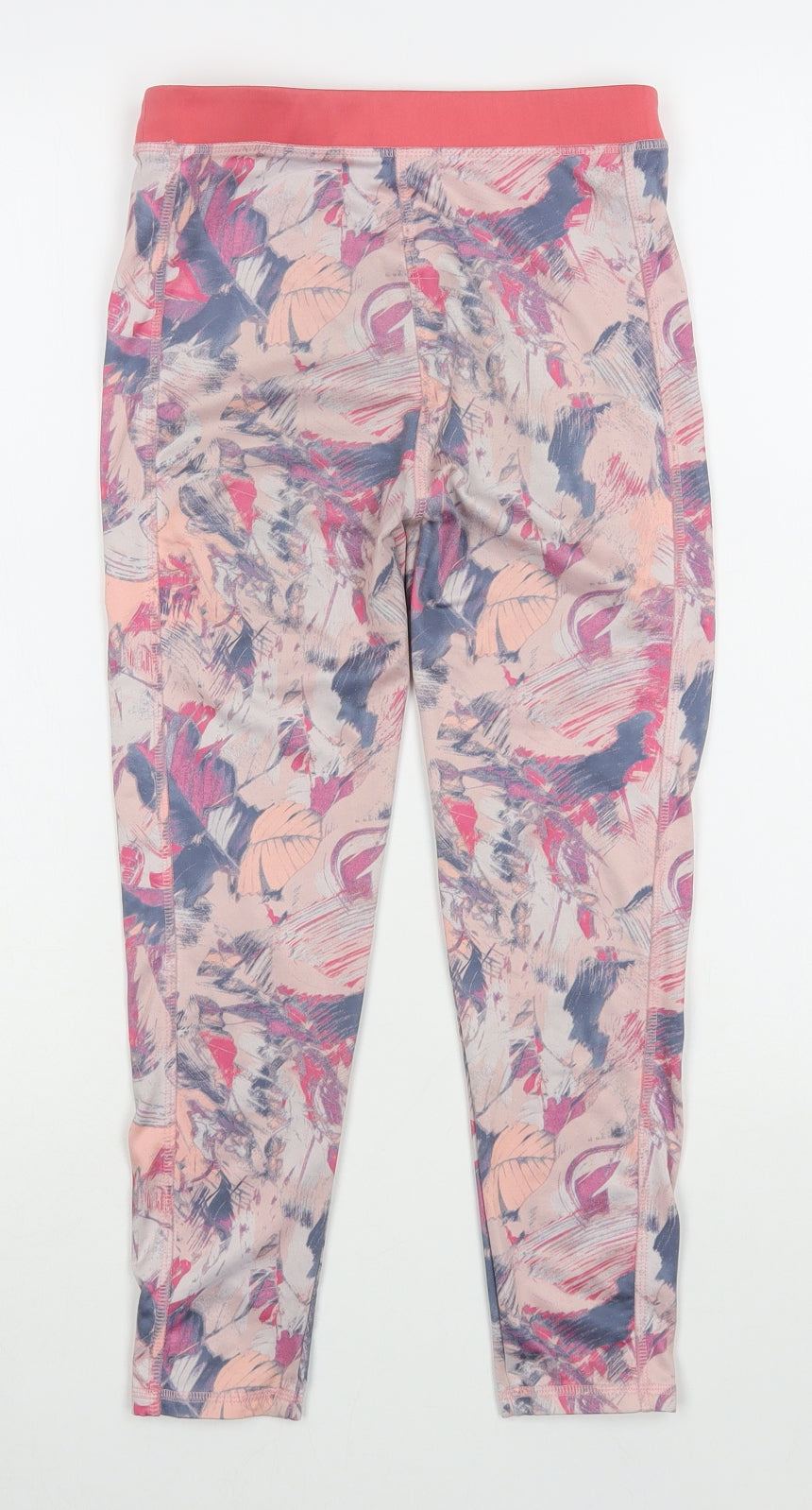 George Girls Multicoloured Geometric Polyester Jogger Trousers Size 10-11 Years  Regular Pullover - Leggings