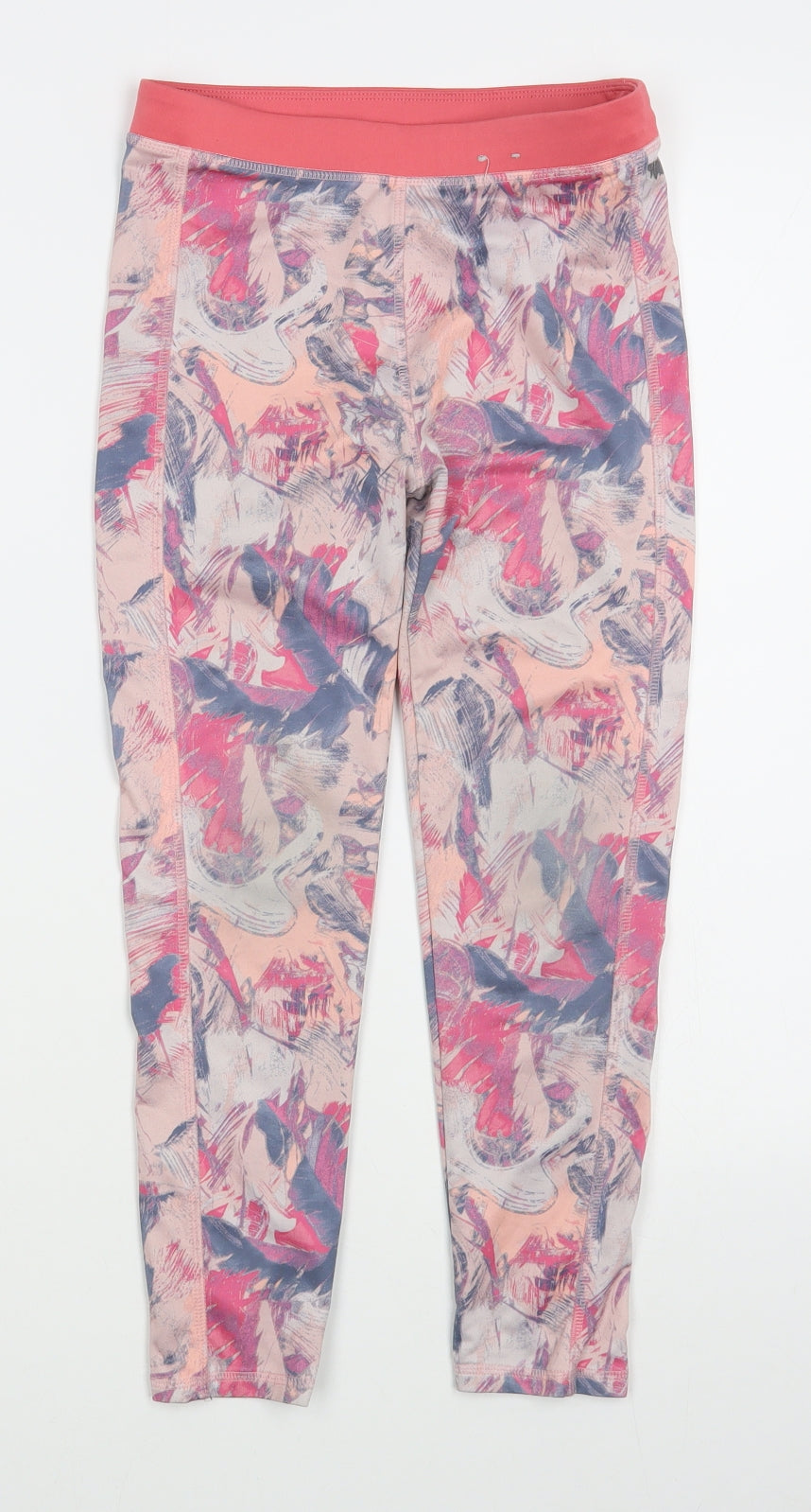 George Girls Multicoloured Geometric Polyester Jogger Trousers Size 10-11 Years  Regular Pullover - Leggings