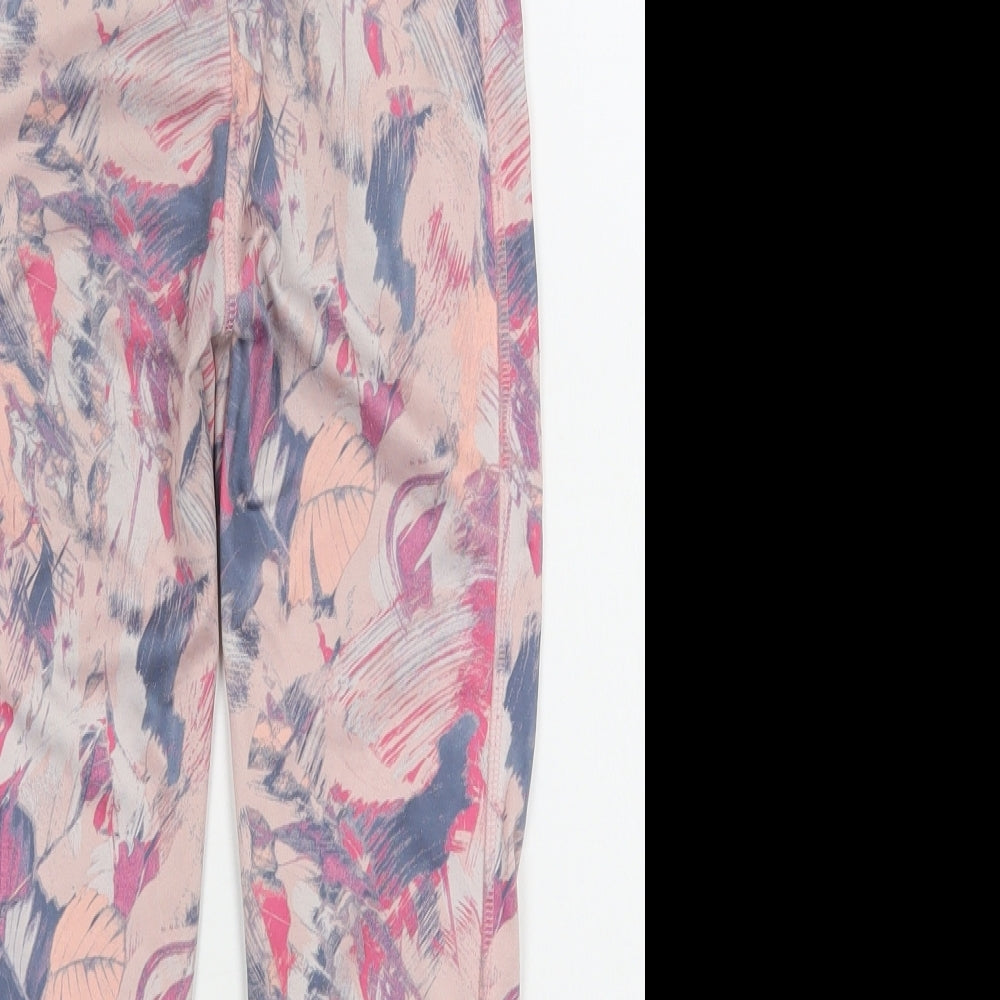 George Girls Multicoloured Geometric Polyester Jogger Trousers Size 10-11 Years  Regular Pullover - Leggings