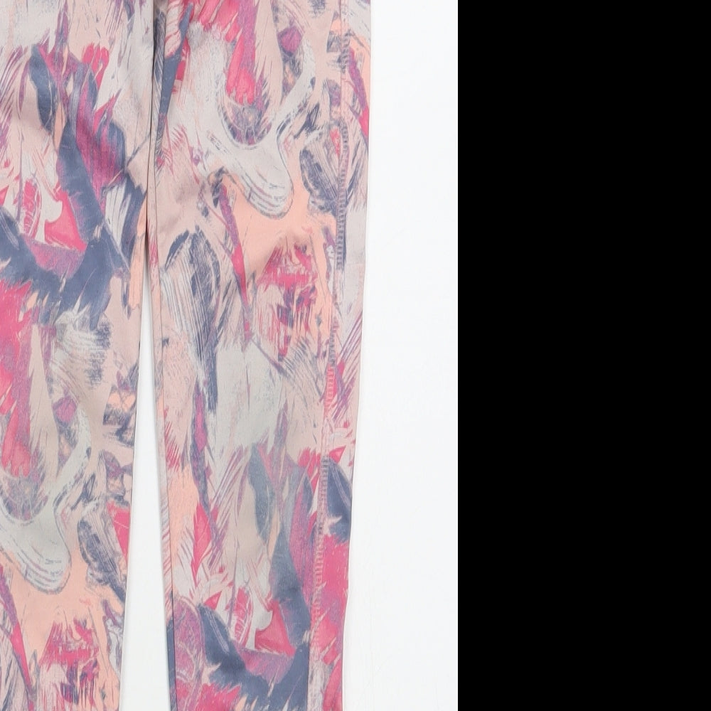 George Girls Multicoloured Geometric Polyester Jogger Trousers Size 10-11 Years  Regular Pullover - Leggings