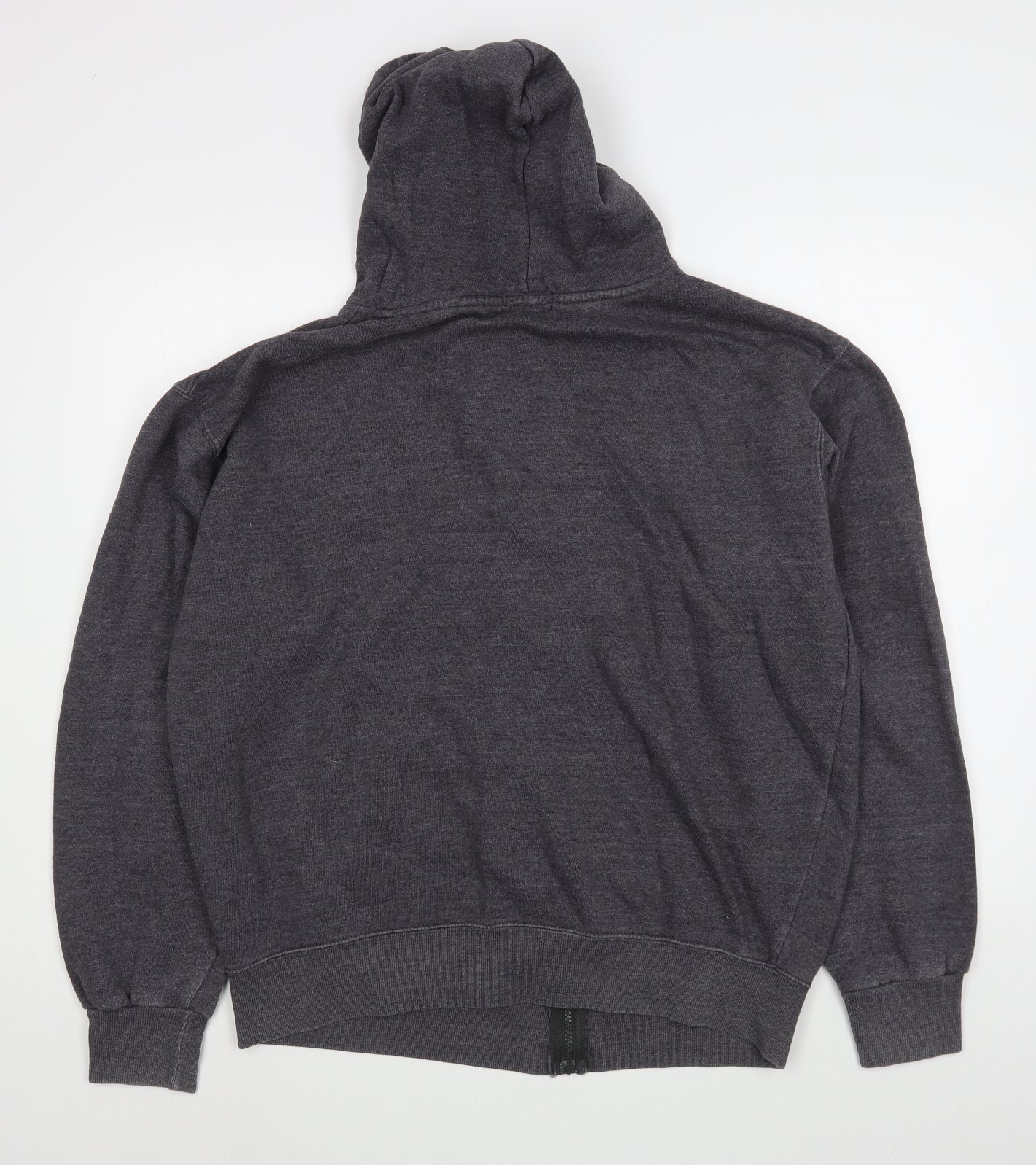 Boss Mens Grey  Cotton Full Zip Hoodie Size XL