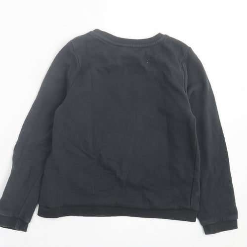 H&M Girls Grey  Cotton Pullover Sweatshirt Size 9-10 Years  Pullover - Peppa pig