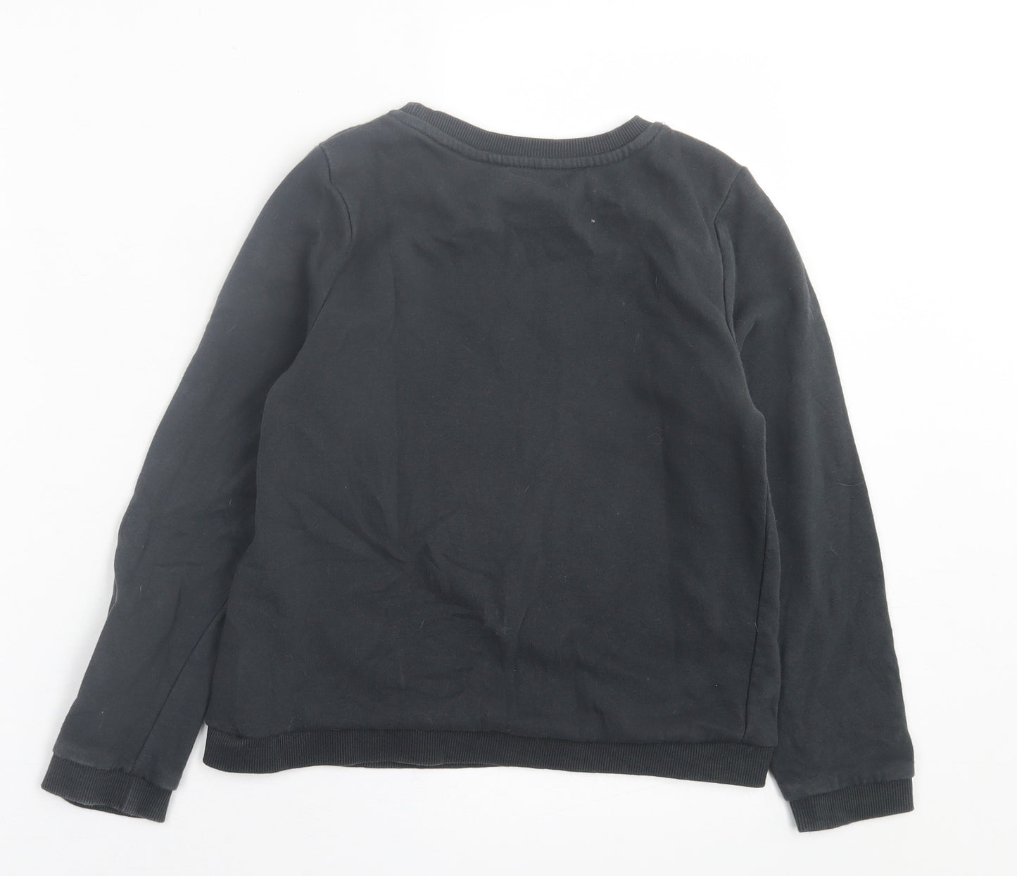 H&M Girls Grey  Cotton Pullover Sweatshirt Size 9-10 Years  Pullover - Peppa pig