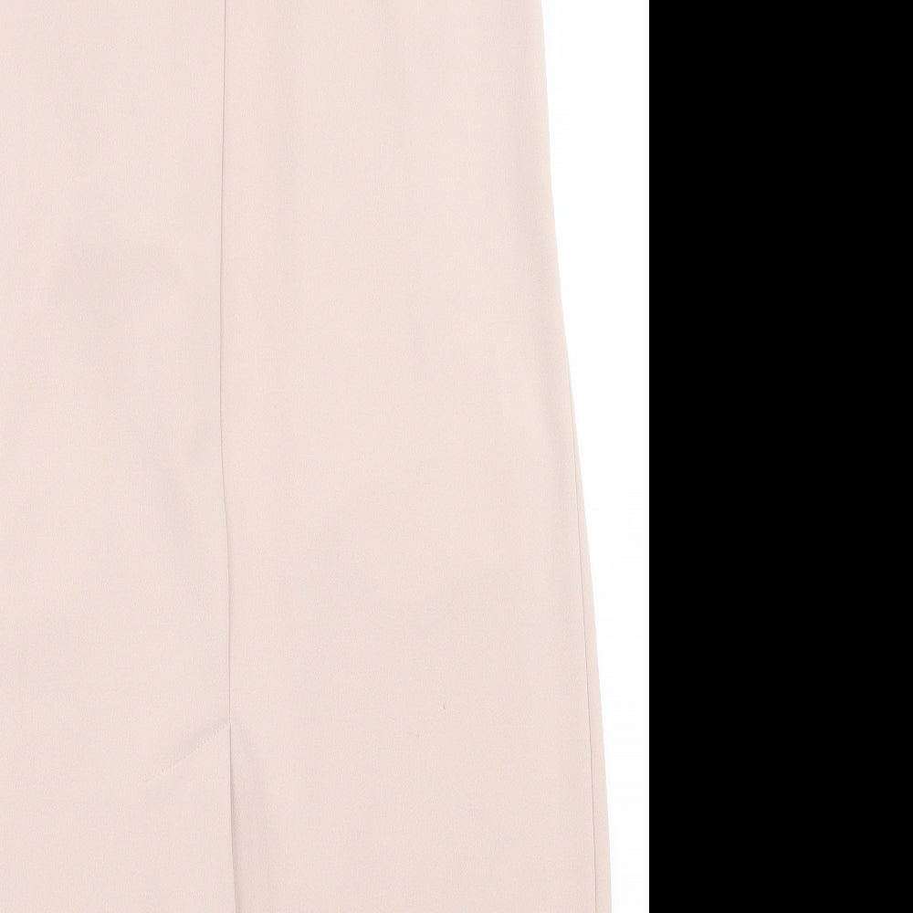 New Look Womens Pink  Polyester Kimono Tank Size 12 V-Neck