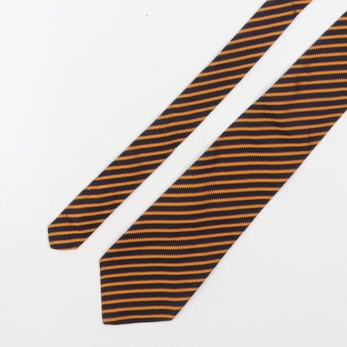 Principles  Mens Multicoloured Striped Silk Pointed Tie One Size