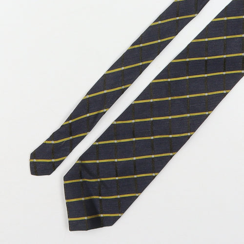 Marks and Spencer Mens Multicoloured Striped Silk Pointed Tie One Size