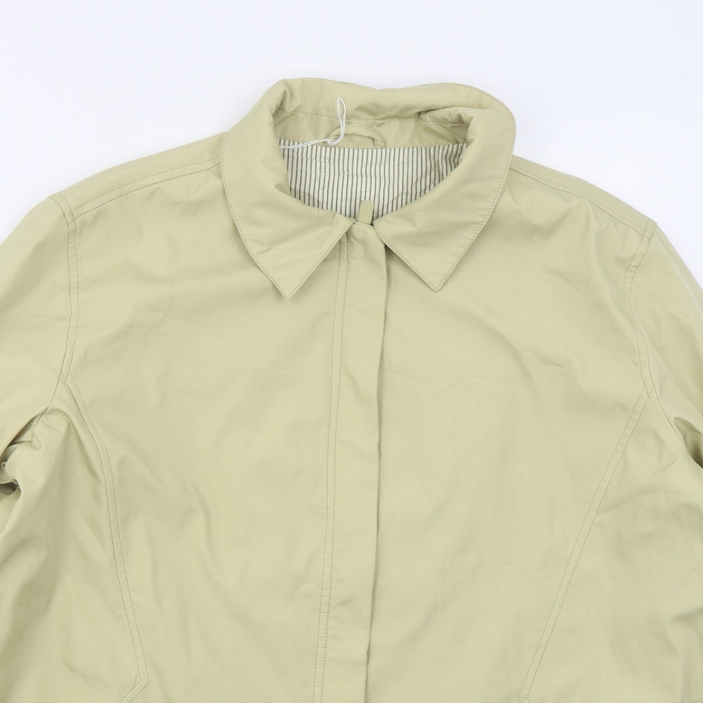 Preworn Womens Beige   Jacket  Size 16  Zip