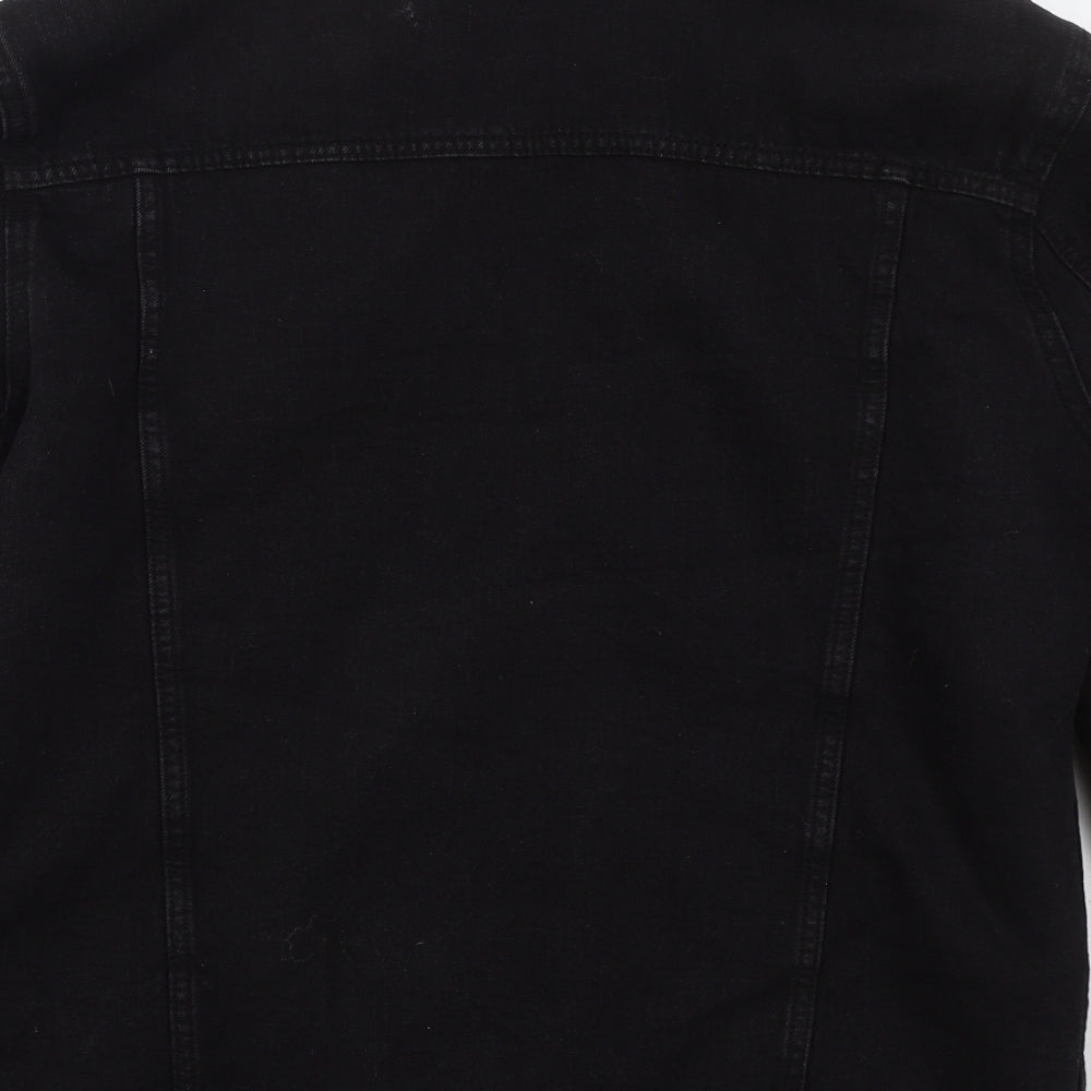 ONLY & SONS Mens Black   Jacket  Size L  Button