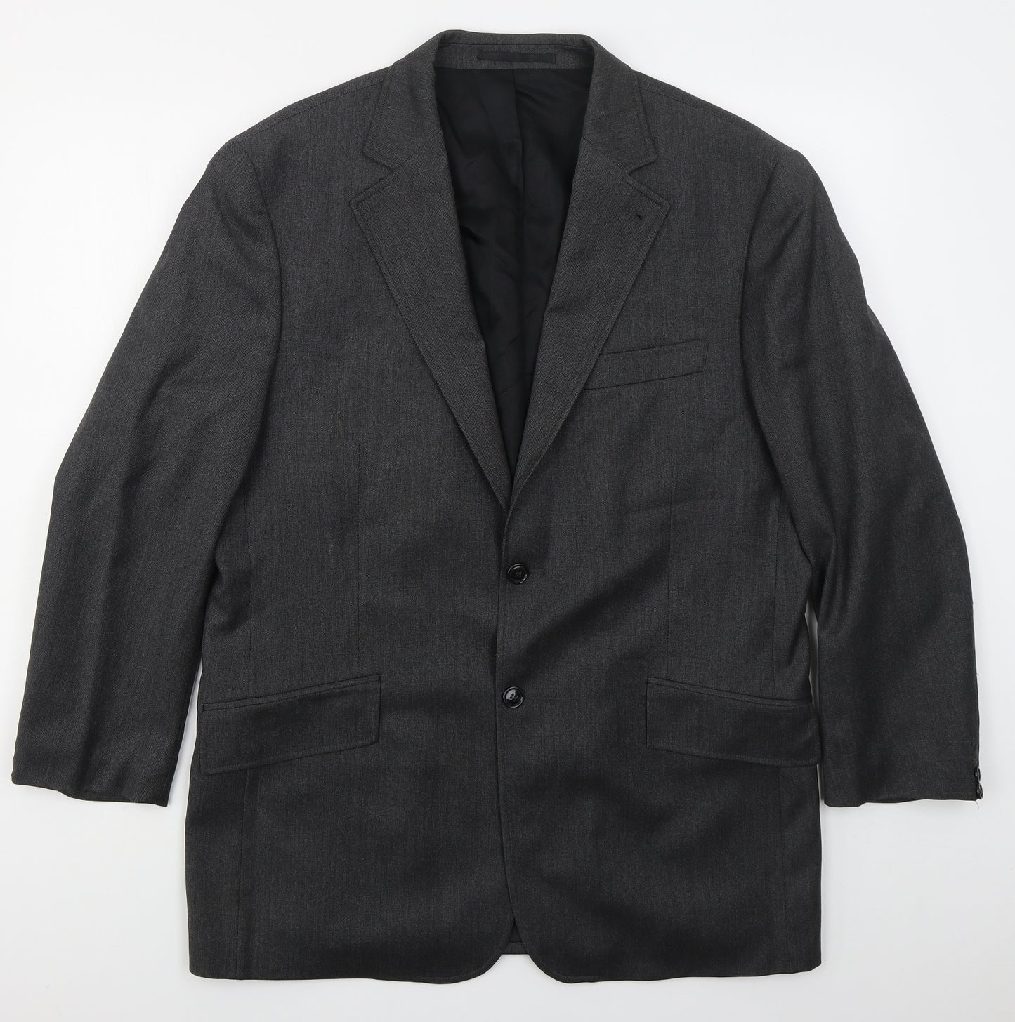 NEXT Mens Grey  Wool Jacket Suit Jacket Size 42