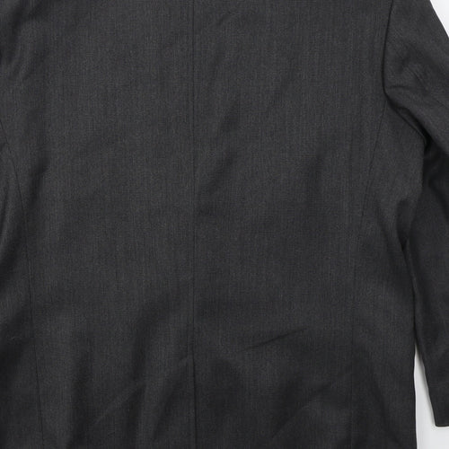 NEXT Mens Grey  Wool Jacket Suit Jacket Size 42