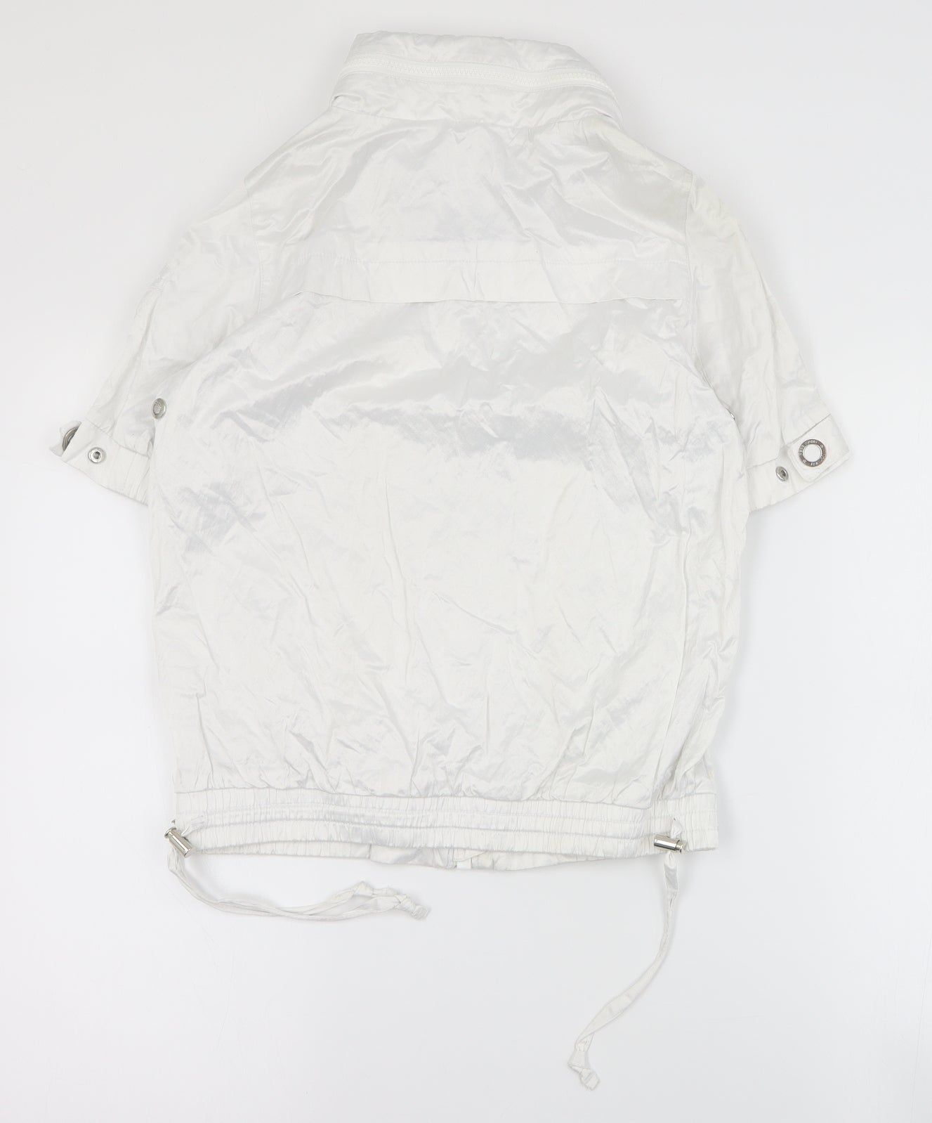Pepe Jeans Womens White   Jacket  Size XS  Zip