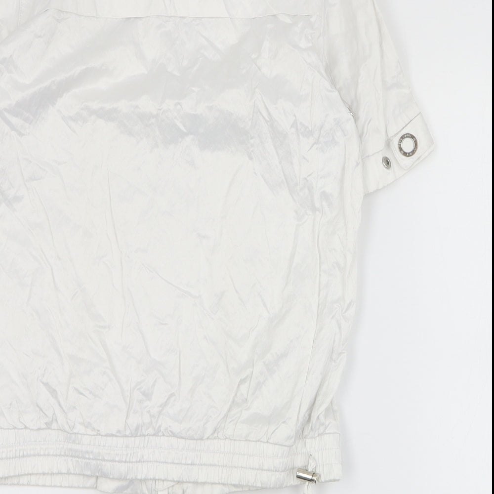 Pepe Jeans Womens White   Jacket  Size XS  Zip