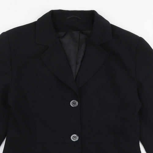 Bay Womens Blue   Jacket Blazer Size 10  Button